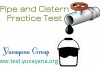 Pipe and cisctern Mock test