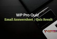 Wp Pro Quiz Email Answersheet Quiz Result