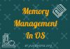 Memory management in OS