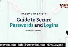 How to secure password and logins
