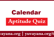 Calendar Free Aptitude Quiz | Free Calendar Mock Quiz