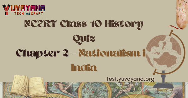 class 10th history chapter 2 mcq test