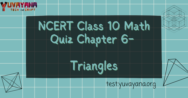 class 10 maths triangles mcq online test