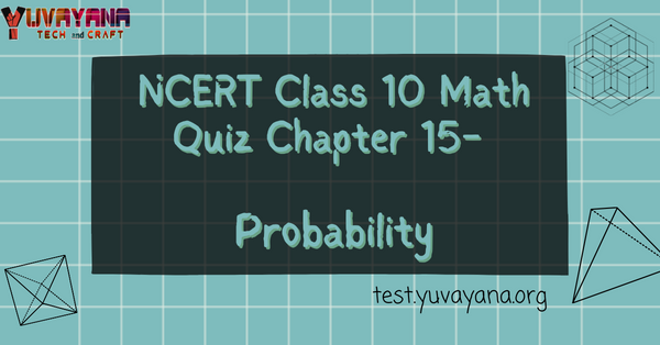 class 10 maths probability mcq online test